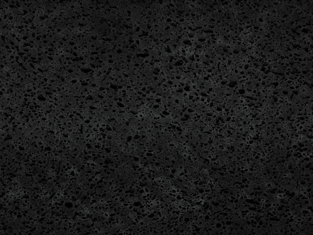 istock Black texture pores rough surface Nature background geology surface Profile 2228604167