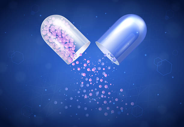 istock Antibiotics Realistic Healthcare background open pill 2228608216