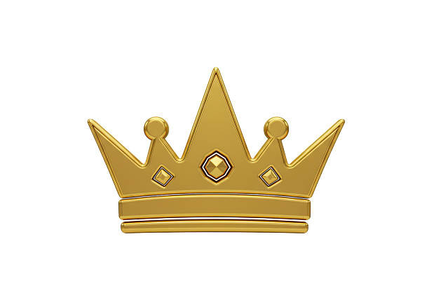 istock Isolated Gold Crown Royalty Symbol 2228612486