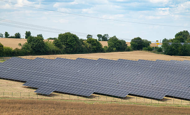istock Solar panel station, efficiency renewable sustainable energy, photovoltaic system, infrastructure and technology, clean electricity in Germany 2228612560