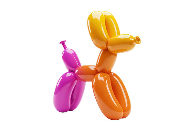 istock Isolated Two-Tone Balloon Animal Dog Figure 2228612696