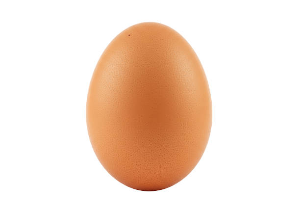istock Isolated Perfect Brown Chicken Egg Close Up 2228616264