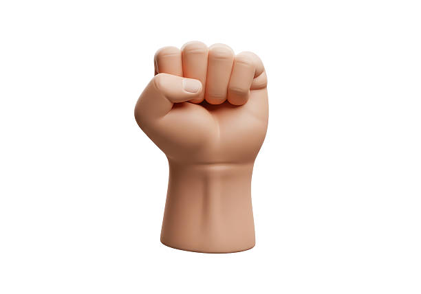 istock Isolated Human Hand with Clenched Fist Expression 2228617273
