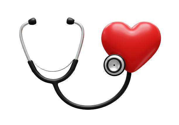 istock Isolated Stethoscope Leaning Against a Heart 2228622441