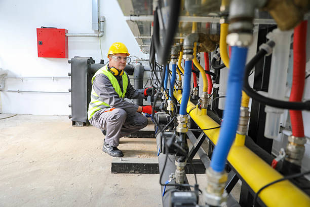 istock Technician Repairing Industrial Gas Pipeline System 2228623946