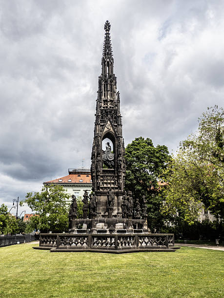 istock Kranner fountain in Prague -  Czech Republic 2228624836