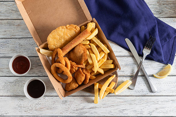 istock Crispy Delights Served in a Cozy Meal Box 2228624893
