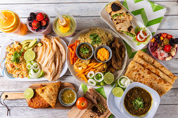 Delicious Feast From a Vibrant Local Eatery