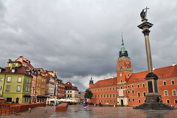 istock Warsaw rainy weather 2228631453