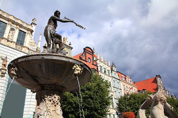 istock Neptune fountain in Gdansk 2228631820