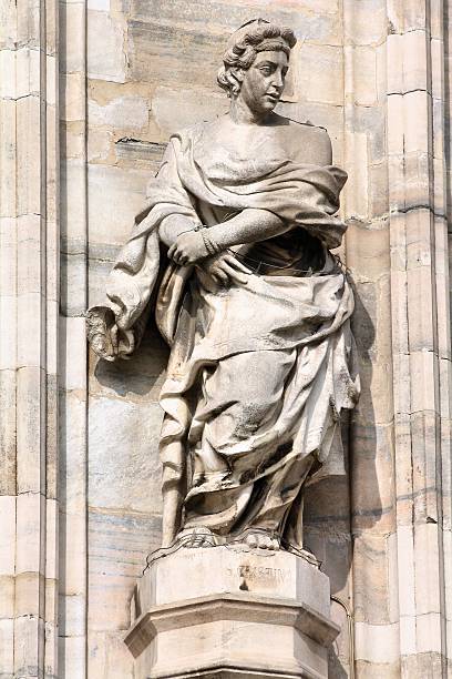 istock Saint Christina statue in Milan Cathedral 2228634579