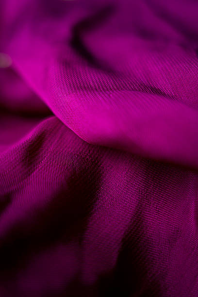 istock Rich Magenta Fabric Texture: Deep Purple Drape and Woven Detail 2228635813