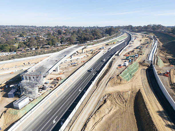istock North East Link Under Construction in Melbourne Australia 2228636293