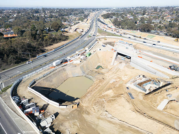 istock North East Link Under Construction in Melbourne Australia 2228636294