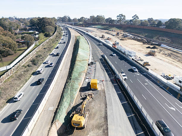 istock North East Link Under Construction in Melbourne Australia 2228636306