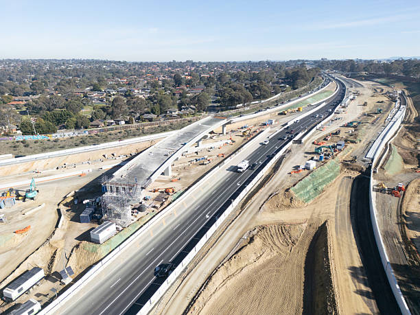 istock North East Link Under Construction in Melbourne Australia 2228636312