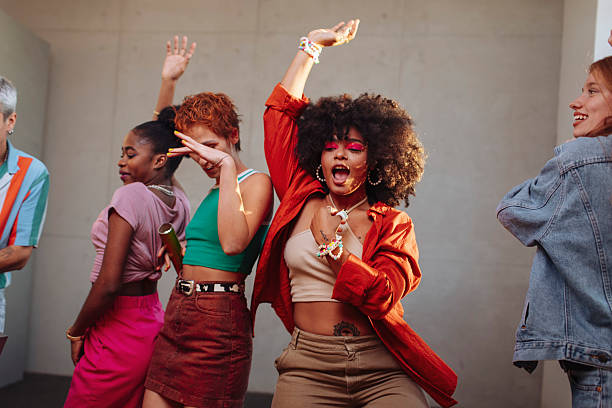 istock Gen z diverse friends having party 2228636885
