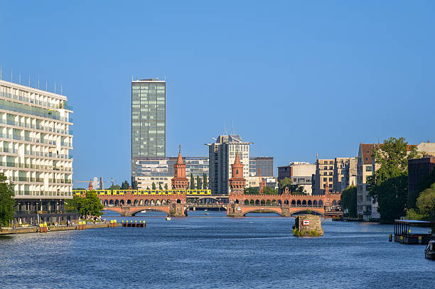 istock Oberbaumbruecke crossing the River Spree in Berlin on a clear sunny day 2228636892
