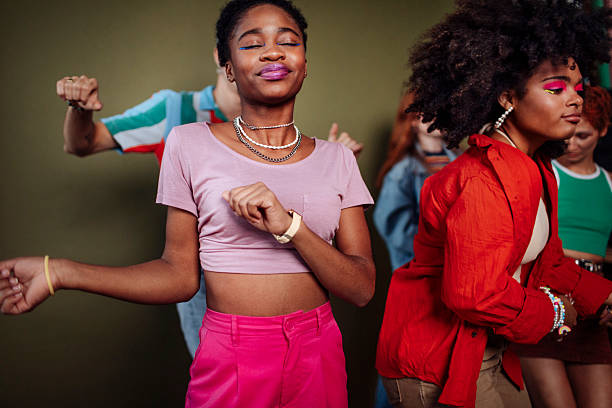 istock Gen z teenagers dancing 2228637536