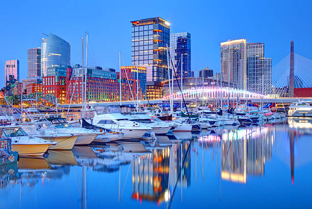 istock Constitution Wharf along the Boston  Harborwalk 2228638729