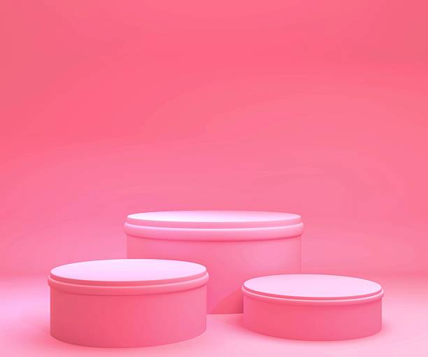 istock Luxury Abstract 3d render podium platform to show product mockup background illustration luxury 2228644912