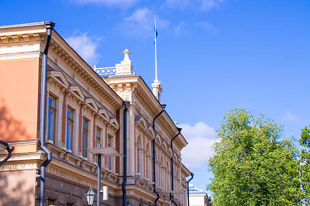 istock Turku skyline with medieval architectures in Finland 2228648899