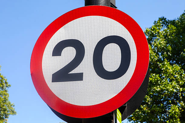 istock 20mph Speed Limit Sign in the UK 2228649592