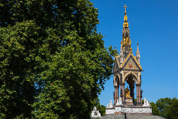 London, UK - July 29th 2024: The magnificent Albert Memorial in Kensington, London, UK.