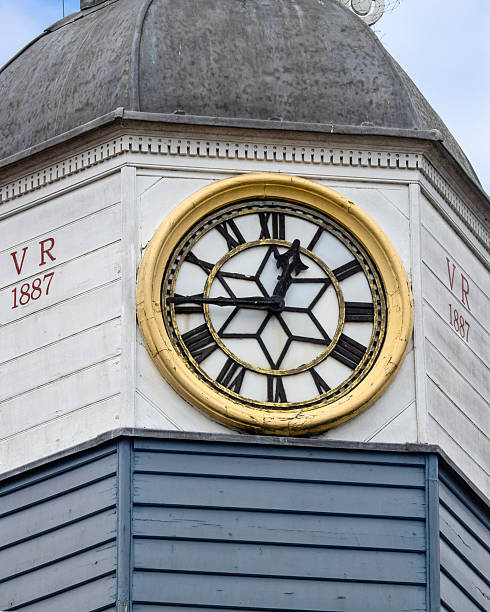 istock Town Clock or Clock Tower in Coggeshall, Essex 2228654313