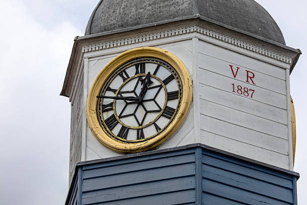 istock Town Clock or Clock Tower in Coggeshall, Essex 2228654319