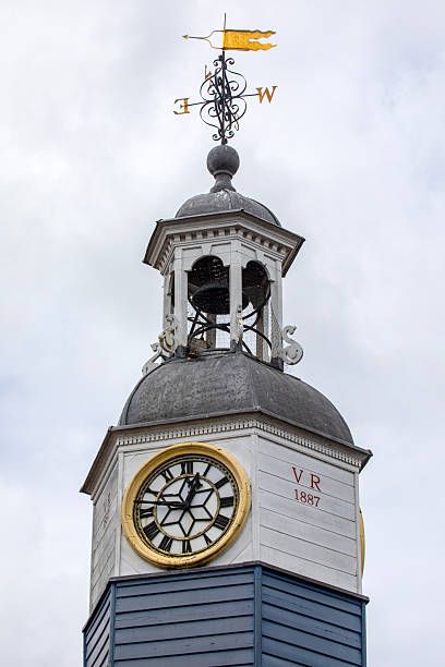 istock Town Clock or Clock Tower in Coggeshall, Essex 2228654323