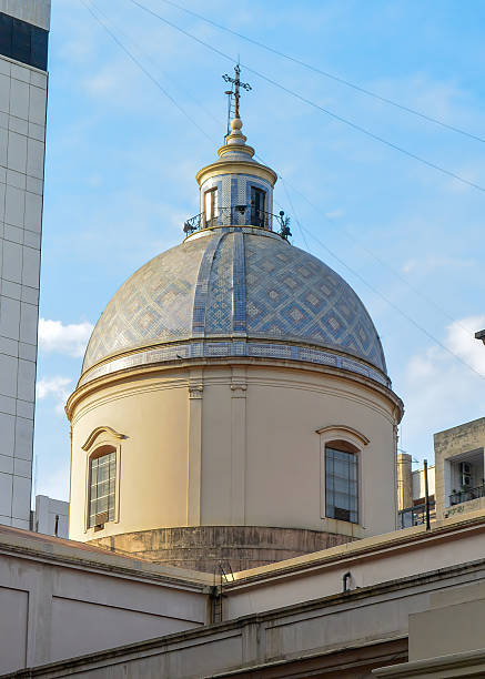 The dome on top of the Metropolitan Cathedral in Buenos Aires,  Argentina