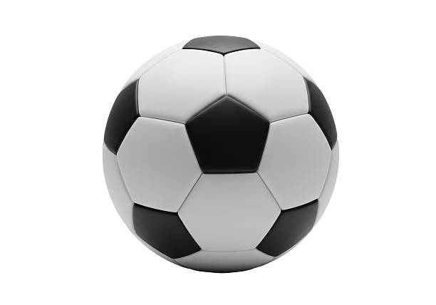 istock Isolated Classic Black and White Soccer Ball 2228659505