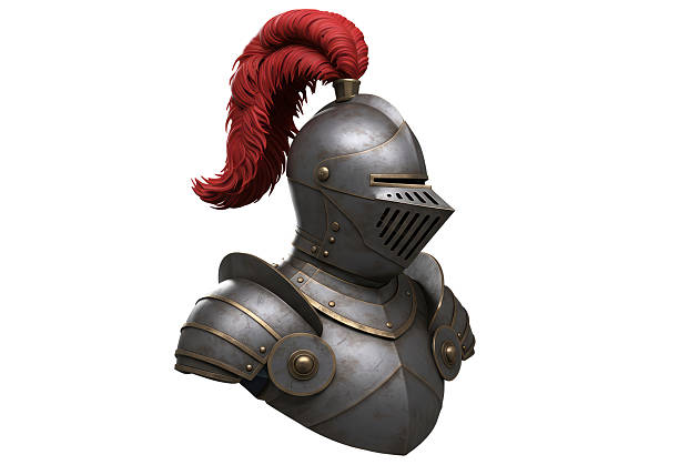istock Isolated Knight Armor Suit Symbolizing Valor and Protection 2228659829