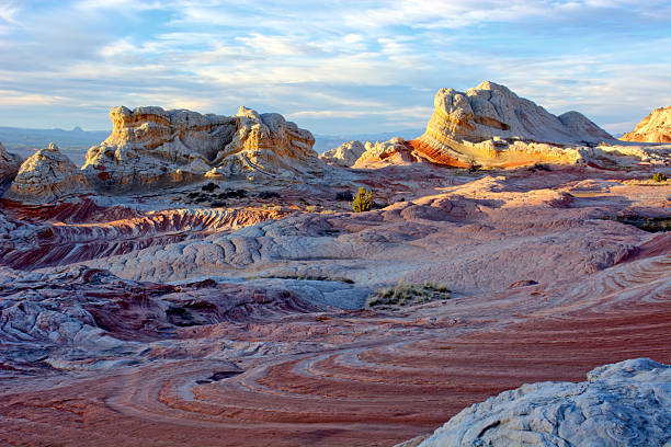 istock Sunset Glow Over White Pocket, Arizona's Surreal Desert Landscape 2228660281