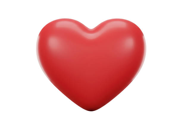 istock Isolated Bright Red Heart Symbol Expressing Love and Affection 2228660934