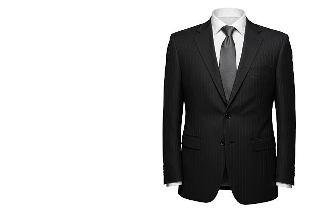istock Isolated Classic Pinstripe Suit Jacket for Formal Occasions 2228661997