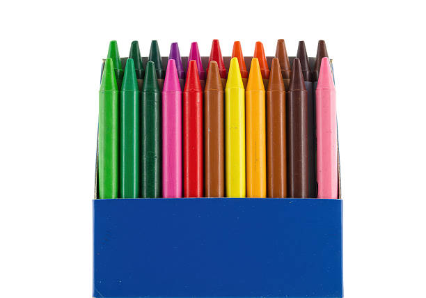 istock Isolated Colorful Crayon Box with Rainbow Assortment 2228662114