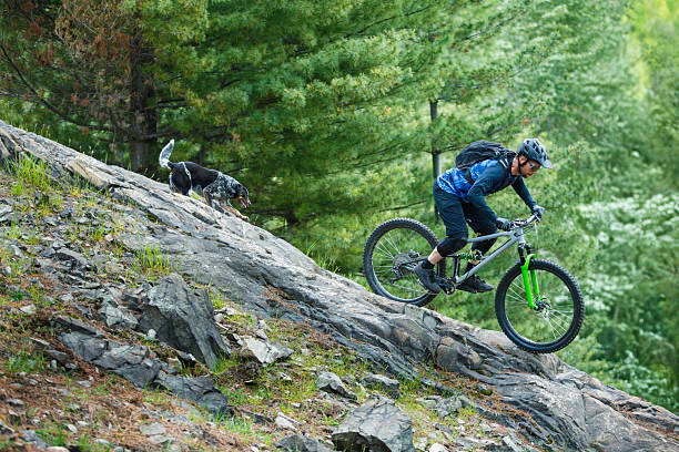 istock Mountain Bike Dog Ride 2228665058