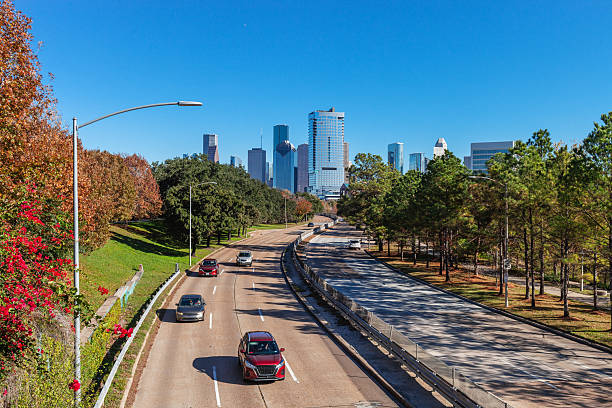 istock Houston traffic and skyline, Texas 2228665827