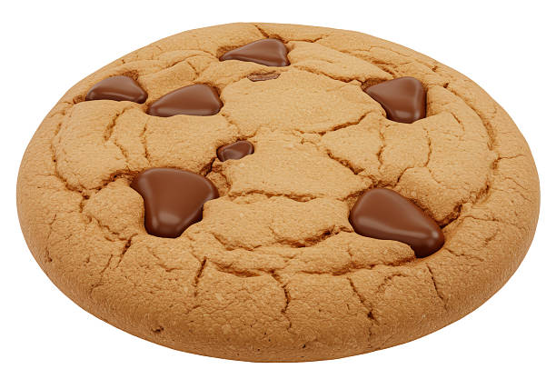 istock Isolated Chocolate Chip Cookie with Gooey Chocolate Chunks 2228665840