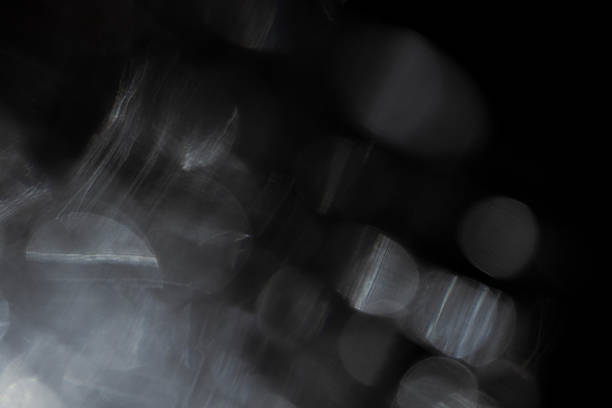 istock Rainbow Bokeh Prism Rainbow Light Flares Overlay on Black Background 2228669529