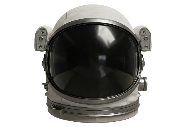 Lucerne, Switzerland - October 3, 2022: Russian flag on an astronaut space suit of the former soviet union CCCP USSR from the seventies. The suit is part of an exhibition at the Museum of Transport in Lucerne, Switzerland.