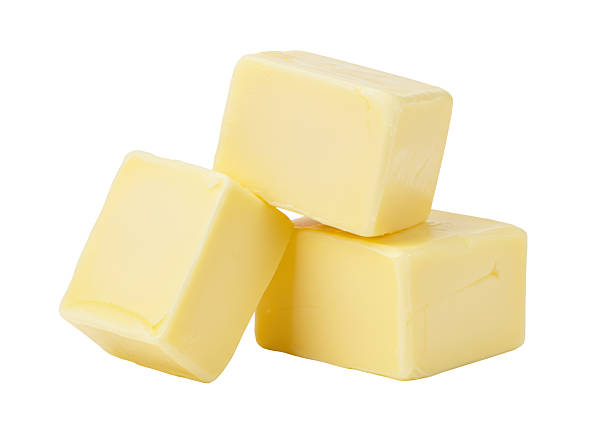 istock Isolated Three Cubes of Fresh Butter 2228672643