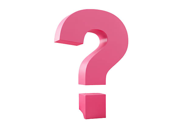 istock Isolated Pink Question Mark Symbol - Curiosity and Inquiry 2228673014