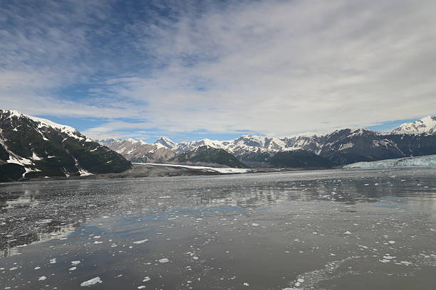istock Glacier cove Alaska mountain range from the water 2228676079