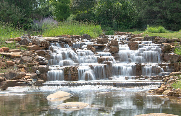 istock Waterfall in early morning-Hamilton County, Indiana 2228676350