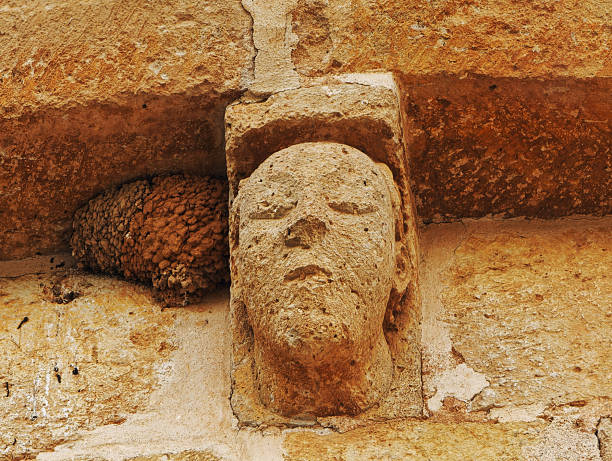 Face of an ancient asian womanROME S.P.Q.R. Lightbox: