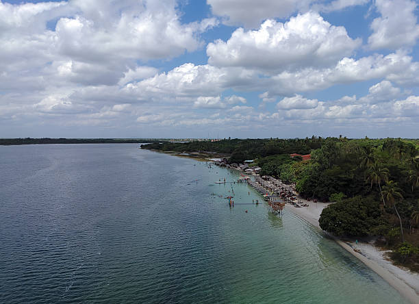 istock Panoramic view of lagoon in Jericoacoara, Ceara, Brazil. 2228680337
