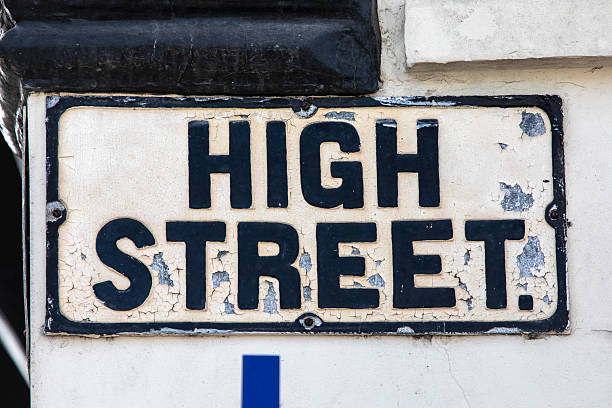 istock High Street in Maidstone, Kent 2228688007